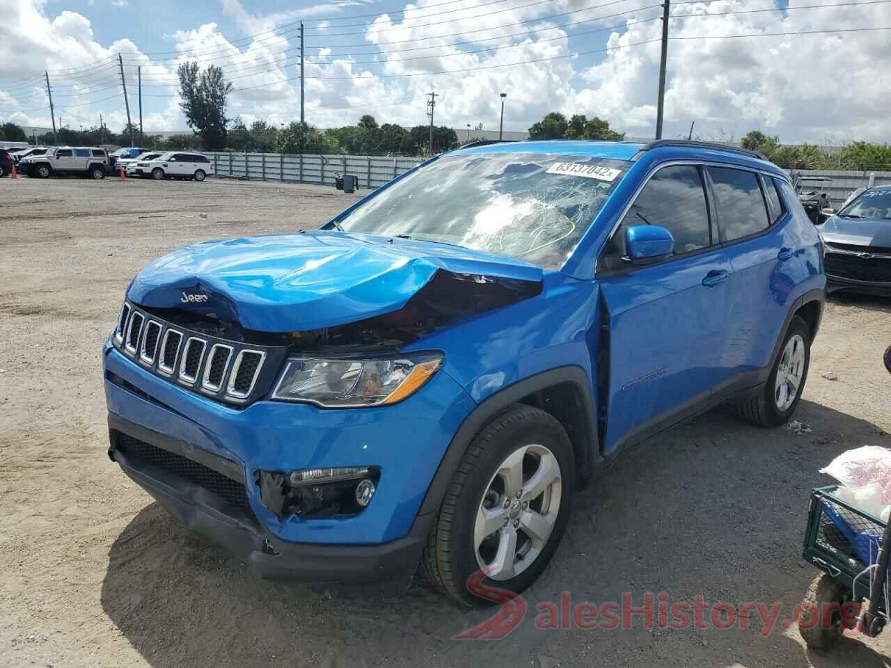 3C4NJCBB6KT851390 2019 JEEP COMPASS