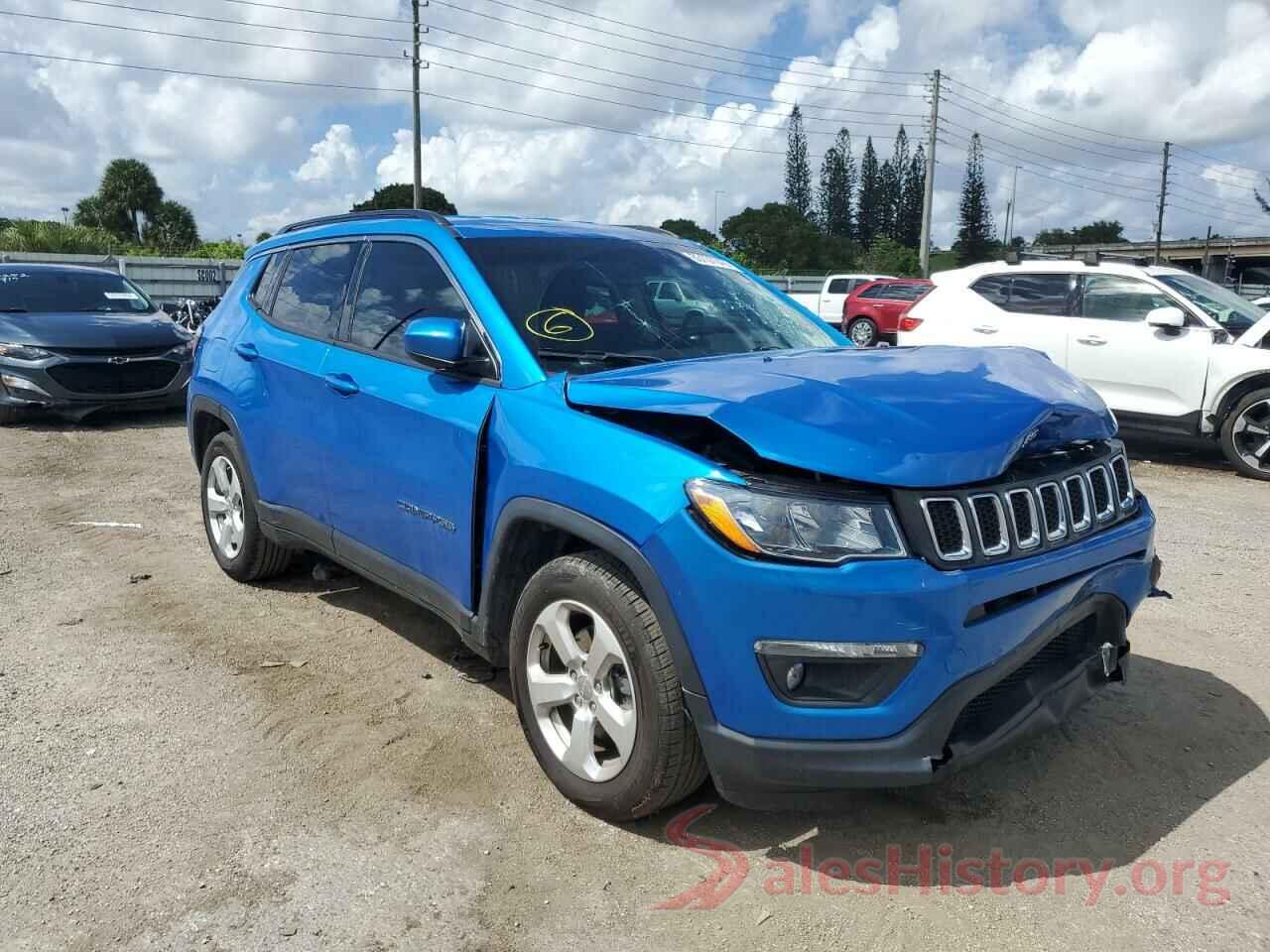 3C4NJCBB6KT851390 2019 JEEP COMPASS