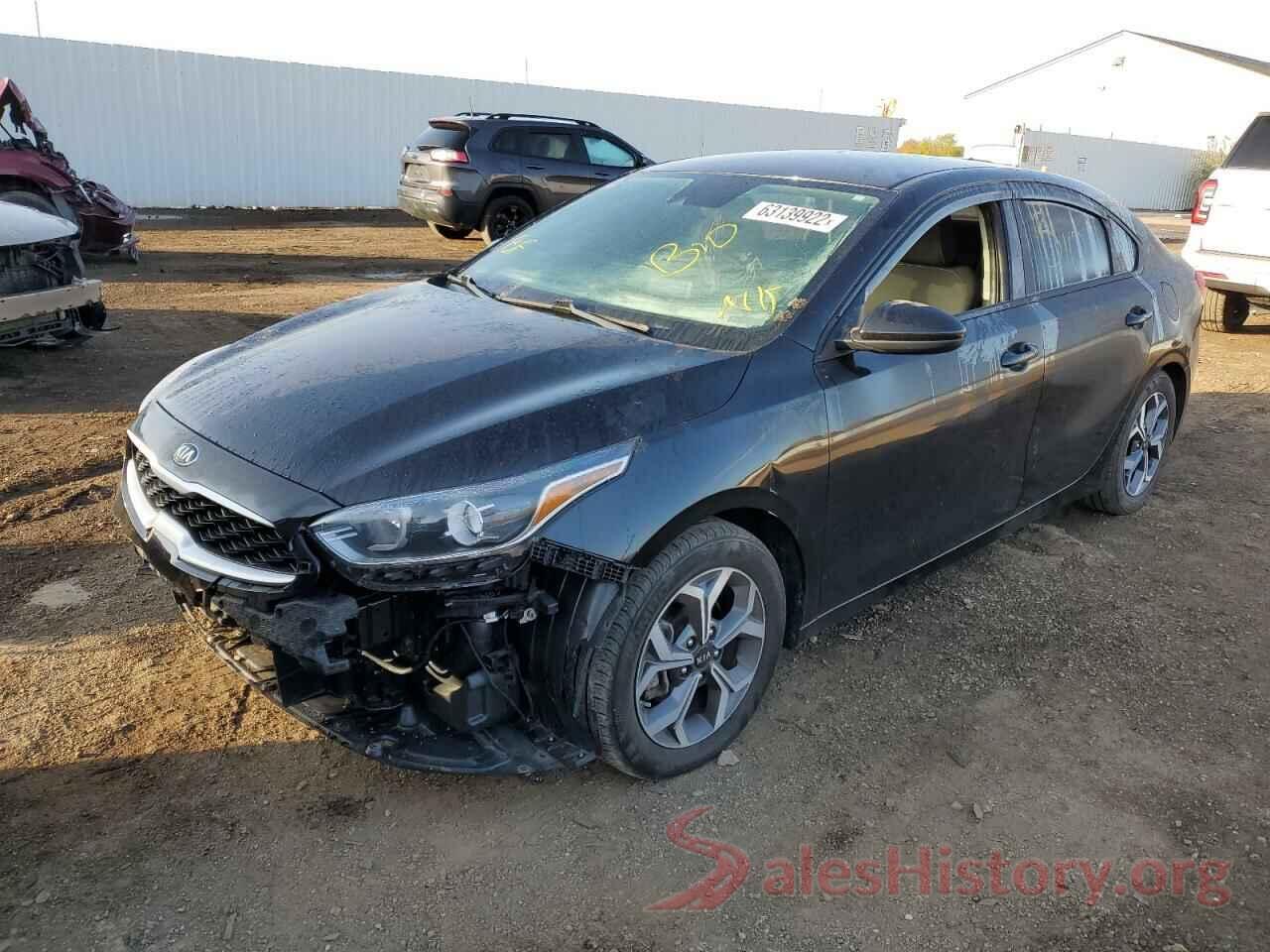 3KPF24ADXKE118306 2019 KIA FORTE