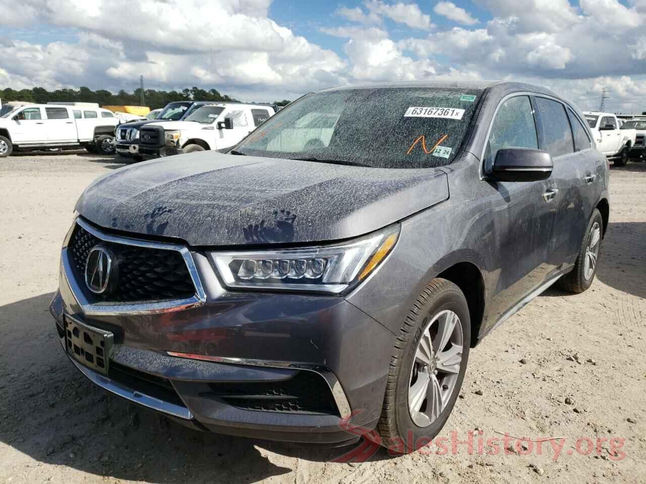 5J8YD4H33LL015111 2020 ACURA MDX