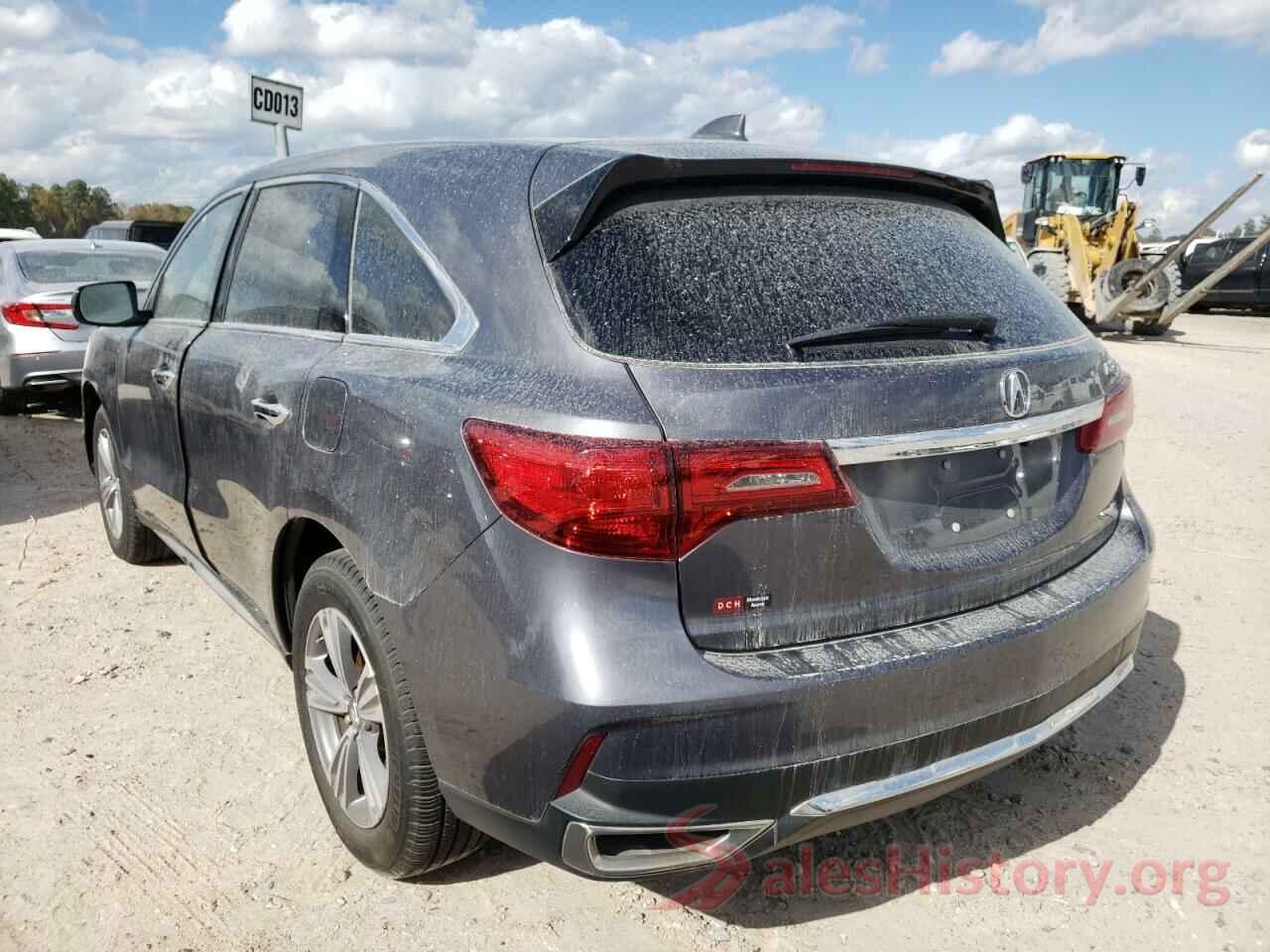 5J8YD4H33LL015111 2020 ACURA MDX