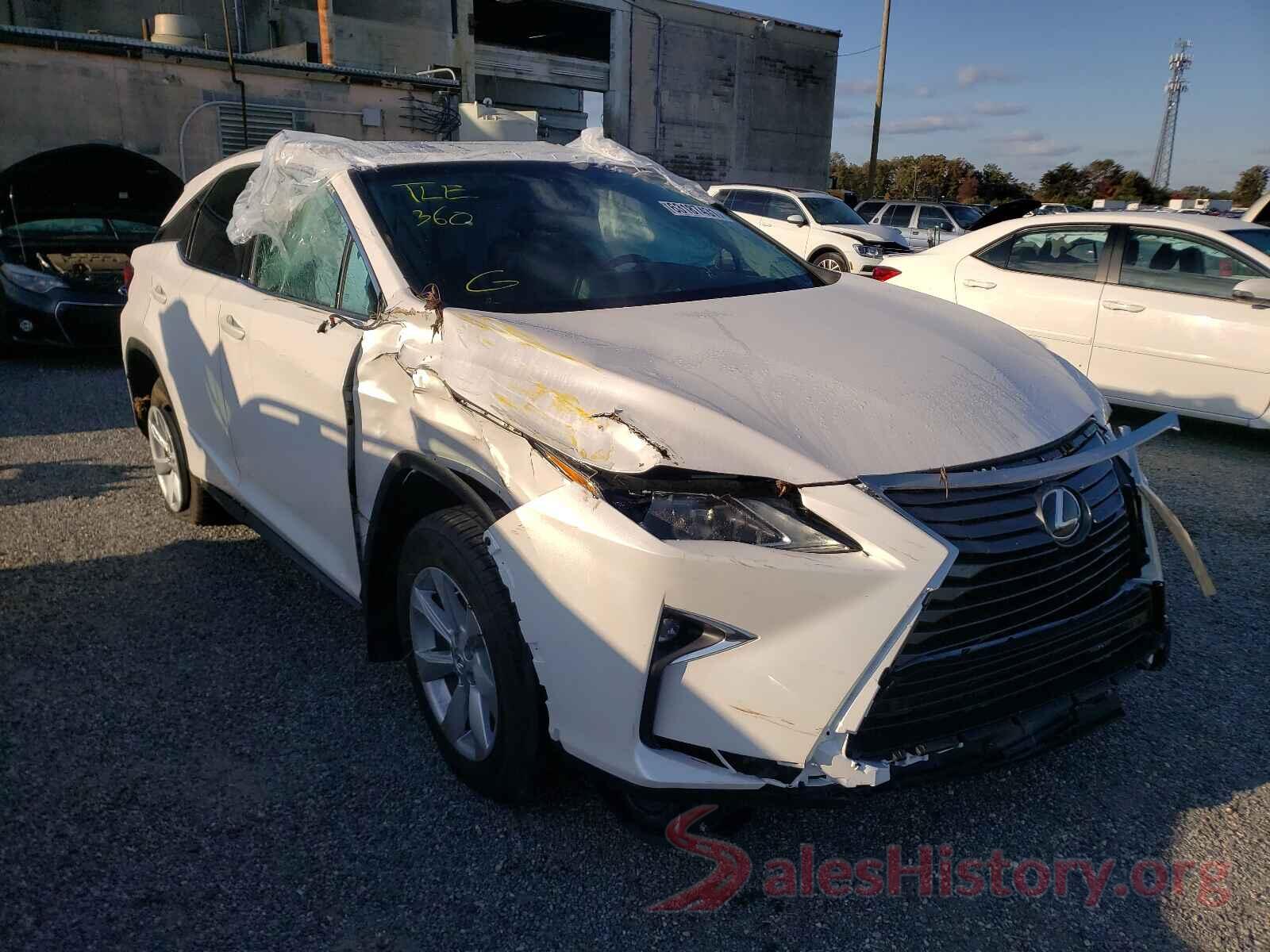 2T2BZMCA8GC014427 2016 LEXUS RX350