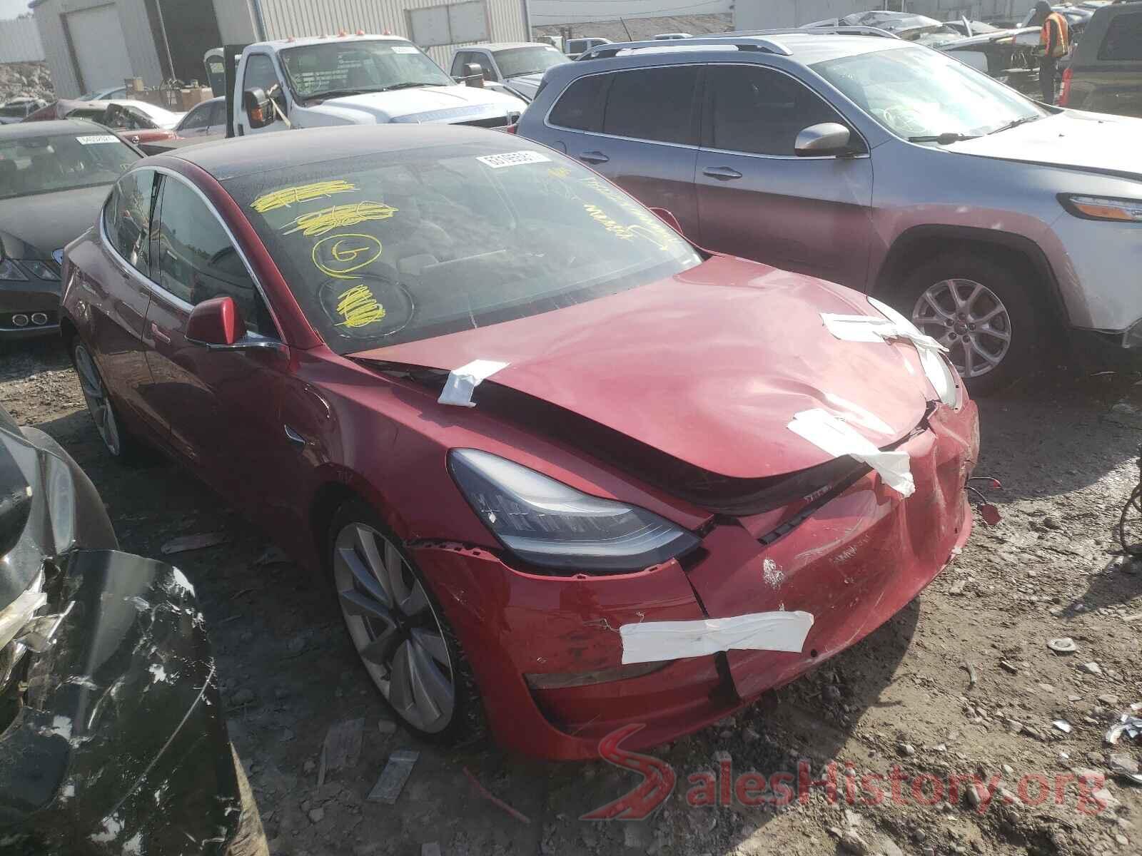 5YJ3E1EB7JF063260 2018 TESLA MODEL 3