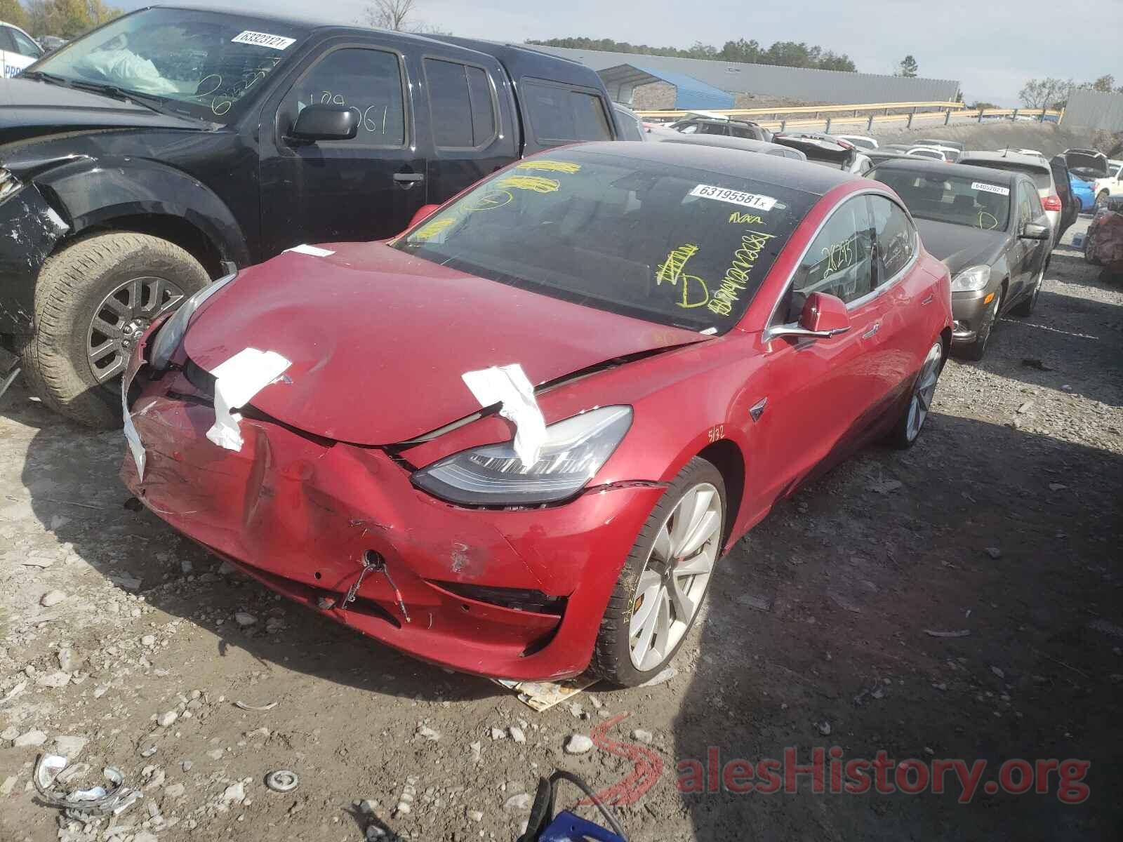 5YJ3E1EB7JF063260 2018 TESLA MODEL 3