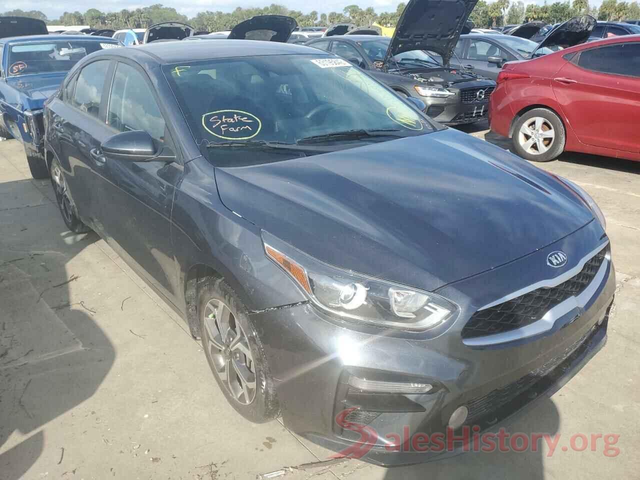 3KPF24ADXLE165479 2020 KIA FORTE