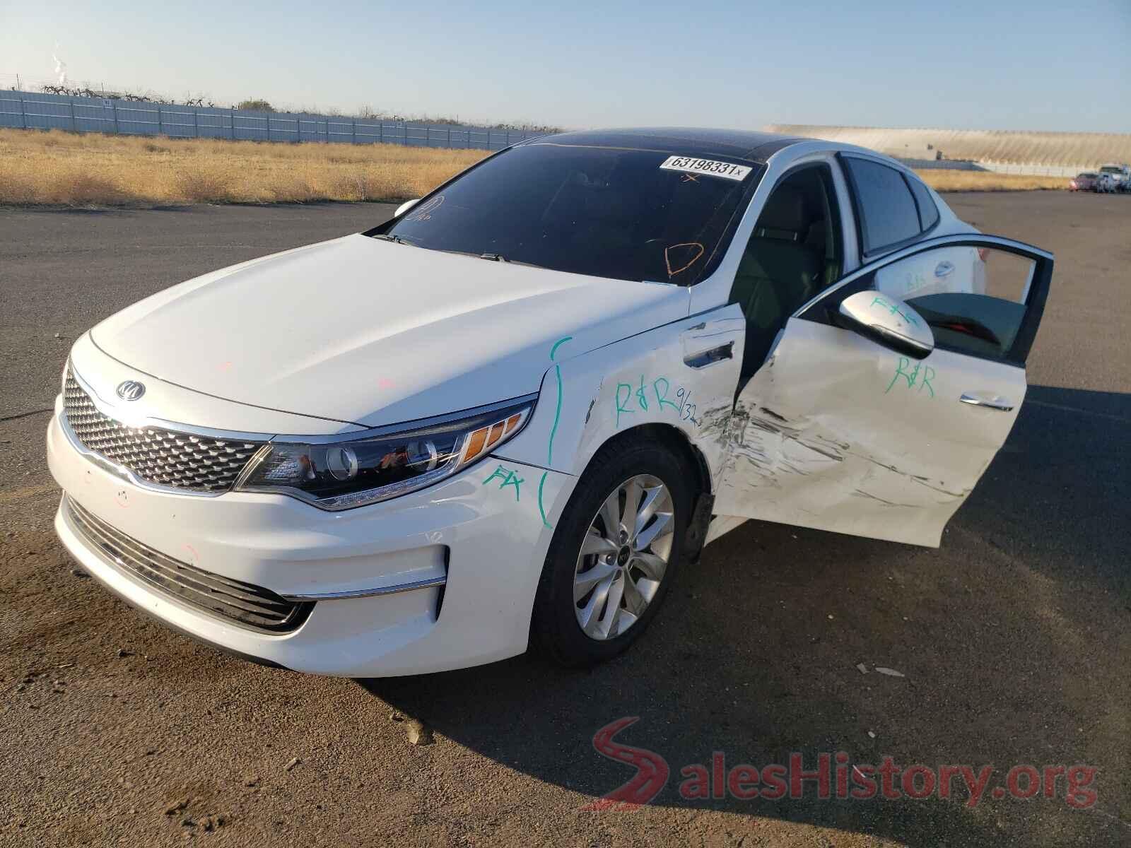 5XXGU4L32GG041612 2016 KIA OPTIMA