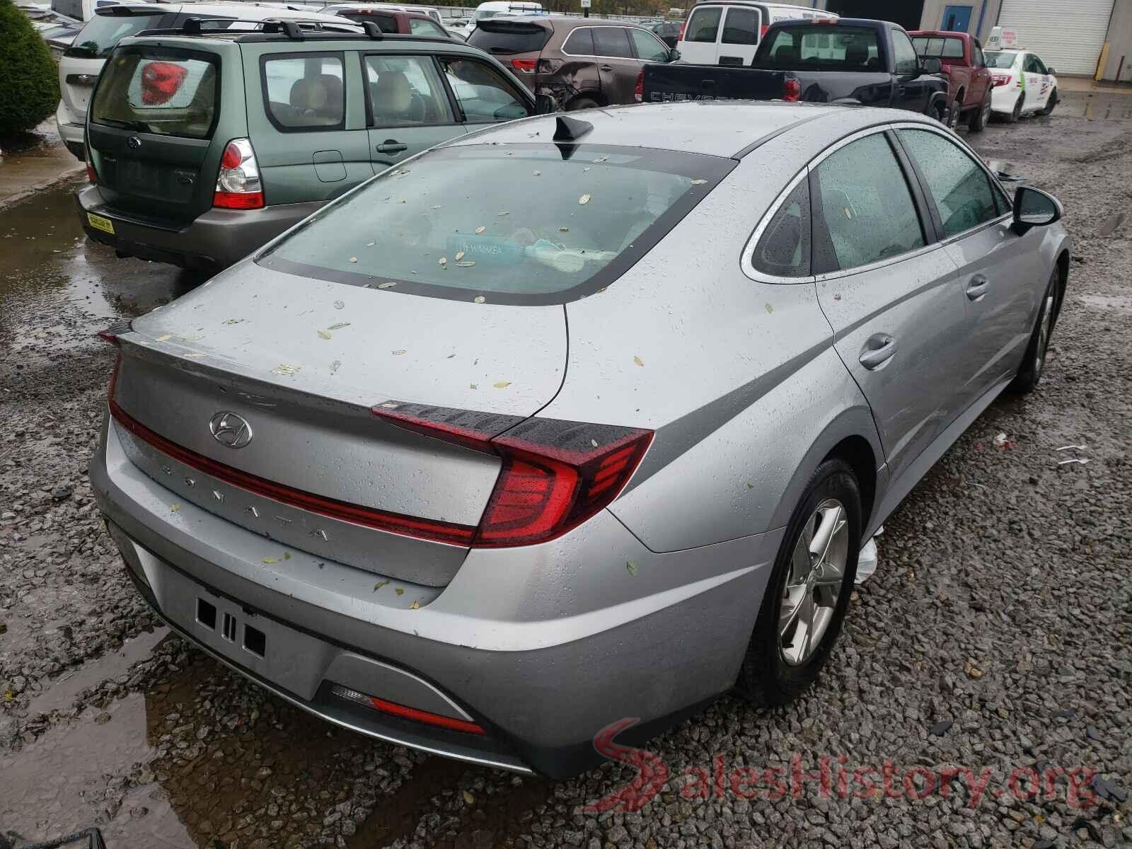 5NPEG4JA4MH080458 2021 HYUNDAI SONATA