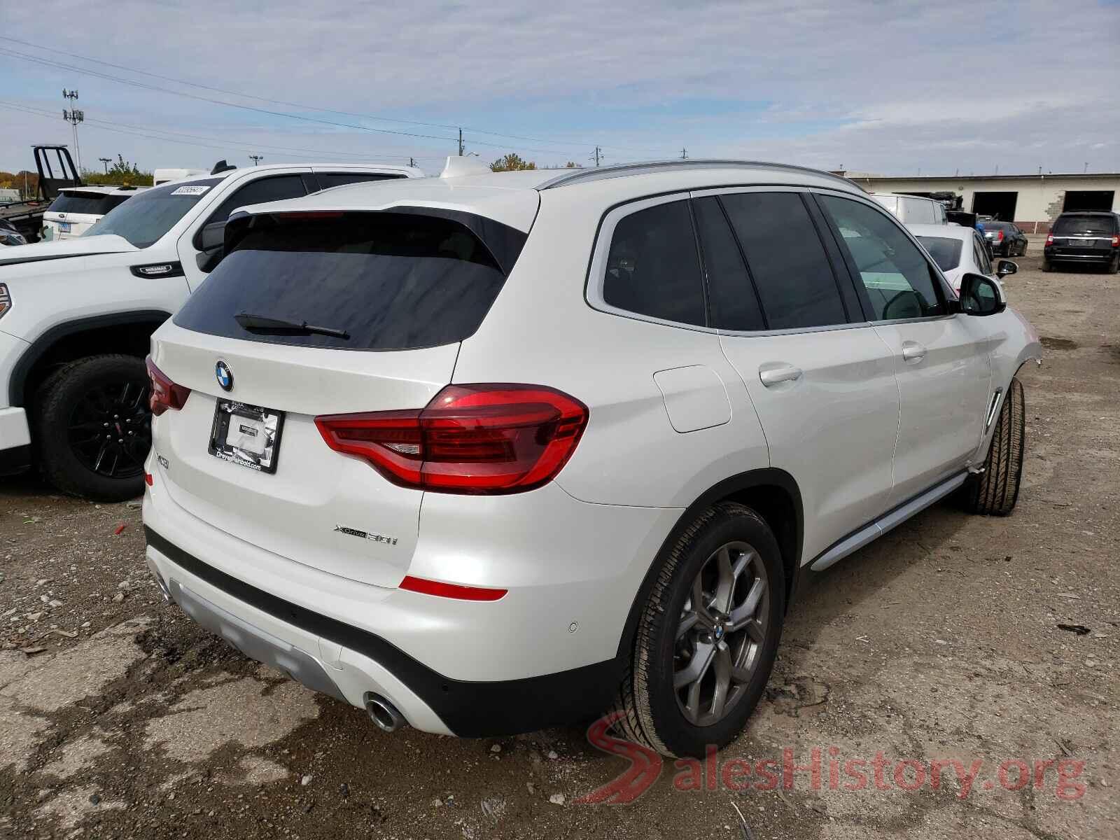 5UXTY5C03M9H92176 2021 BMW X3