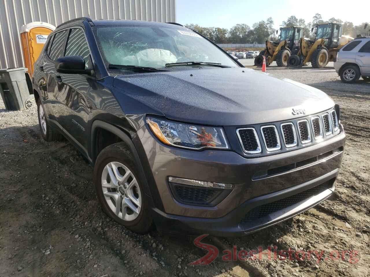 3C4NJCAB2KT820011 2019 JEEP COMPASS