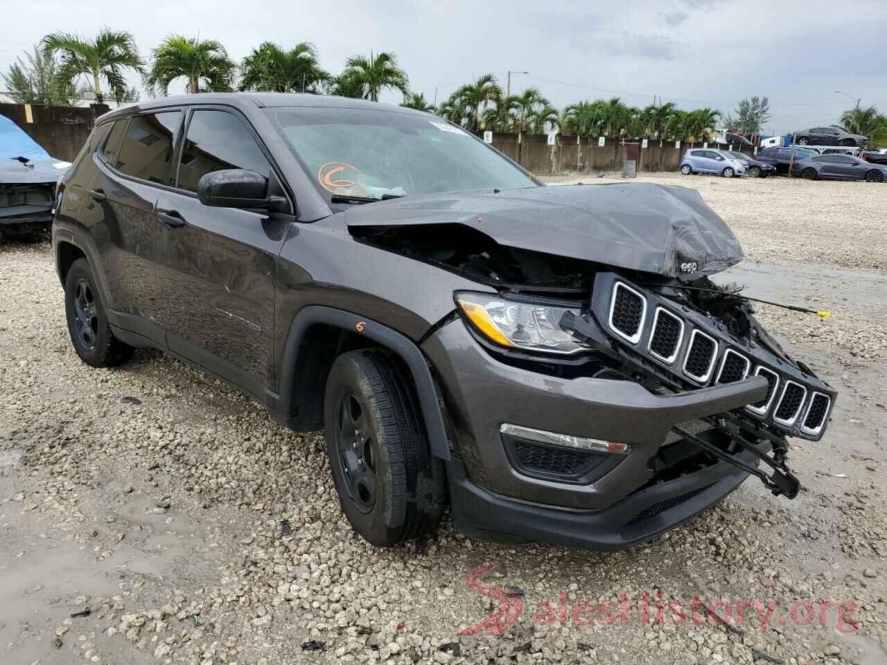 3C4NJCAB2KT737243 2019 JEEP COMPASS