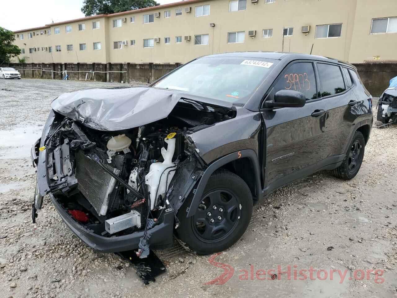 3C4NJCAB2KT737243 2019 JEEP COMPASS