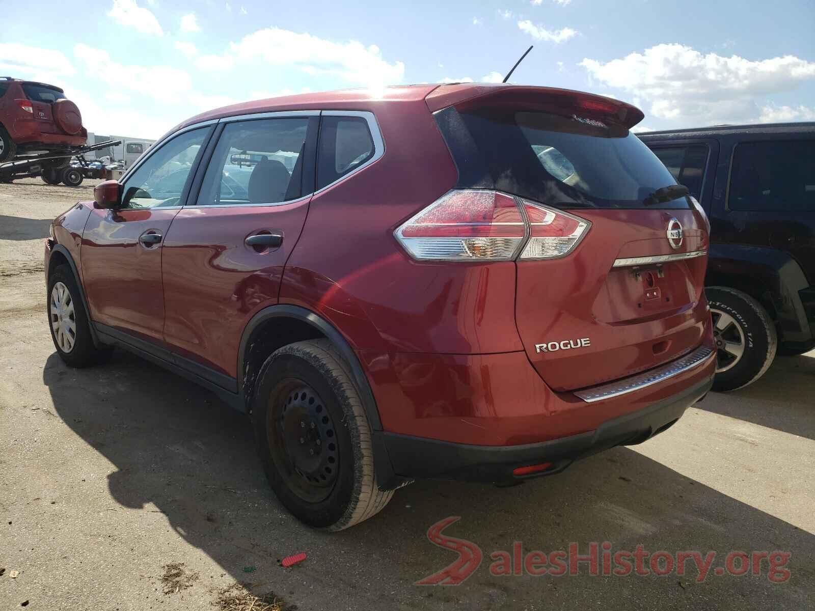 KNMAT2MV5GP595037 2016 NISSAN ROGUE