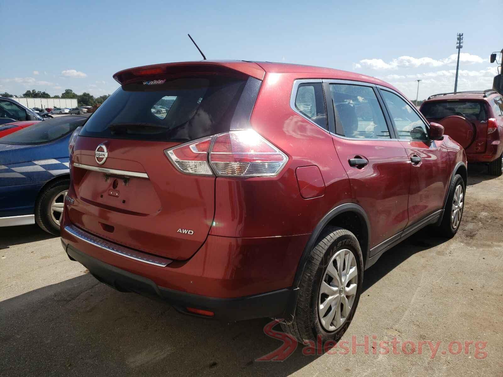 KNMAT2MV5GP595037 2016 NISSAN ROGUE