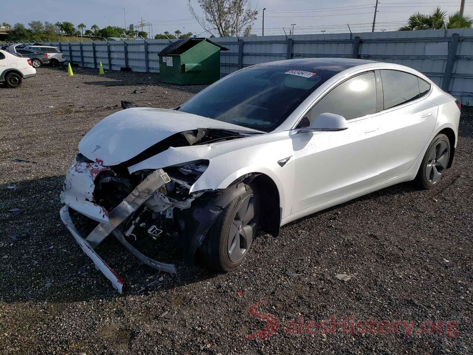 5YJ3E1EAXKF397145 2019 TESLA MODEL 3