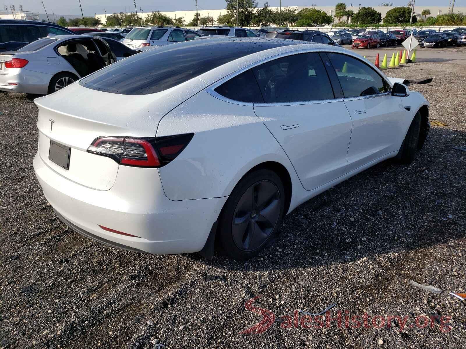 5YJ3E1EAXKF397145 2019 TESLA MODEL 3