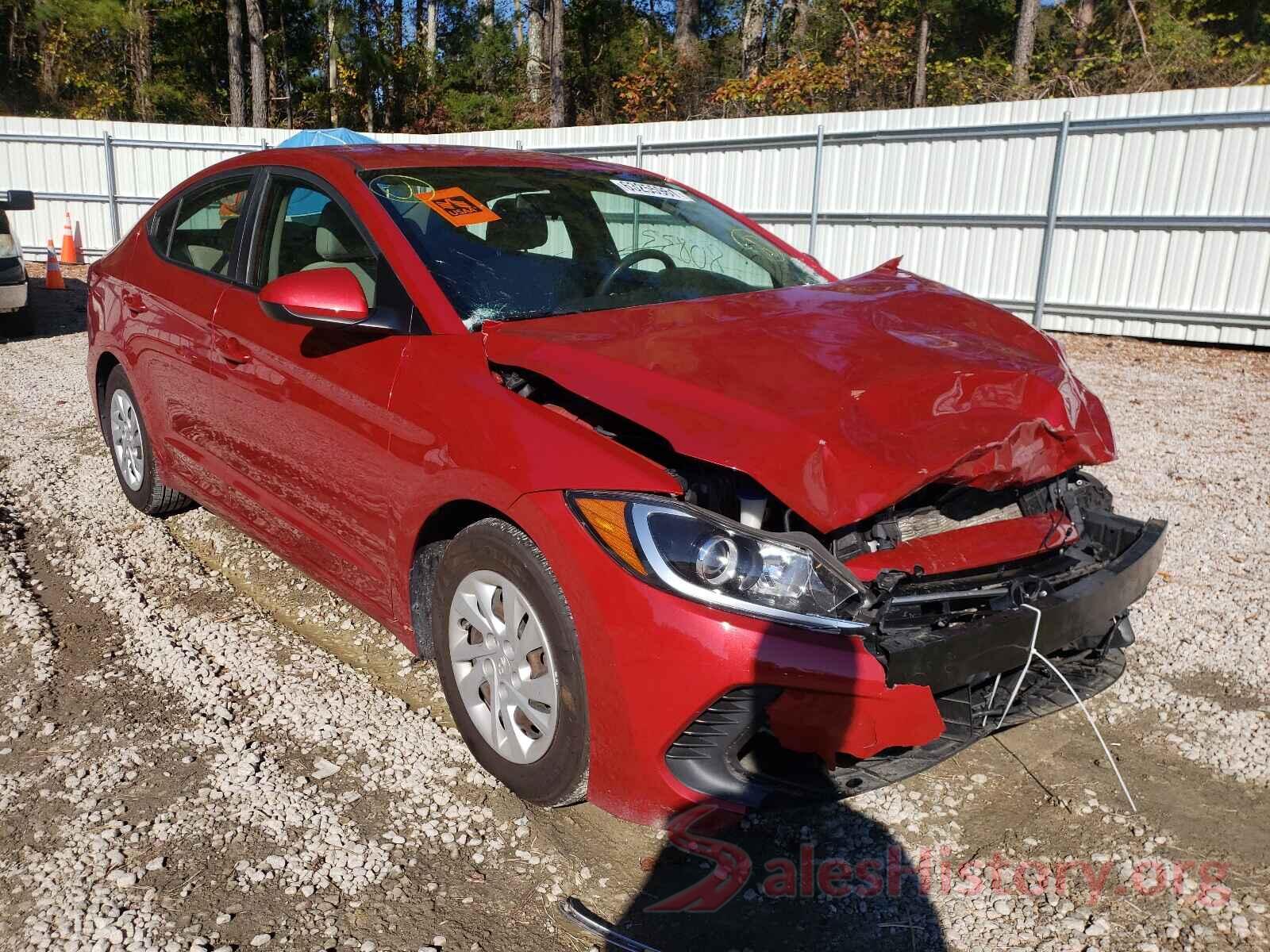 5NPD84LF0HH005277 2017 HYUNDAI ELANTRA