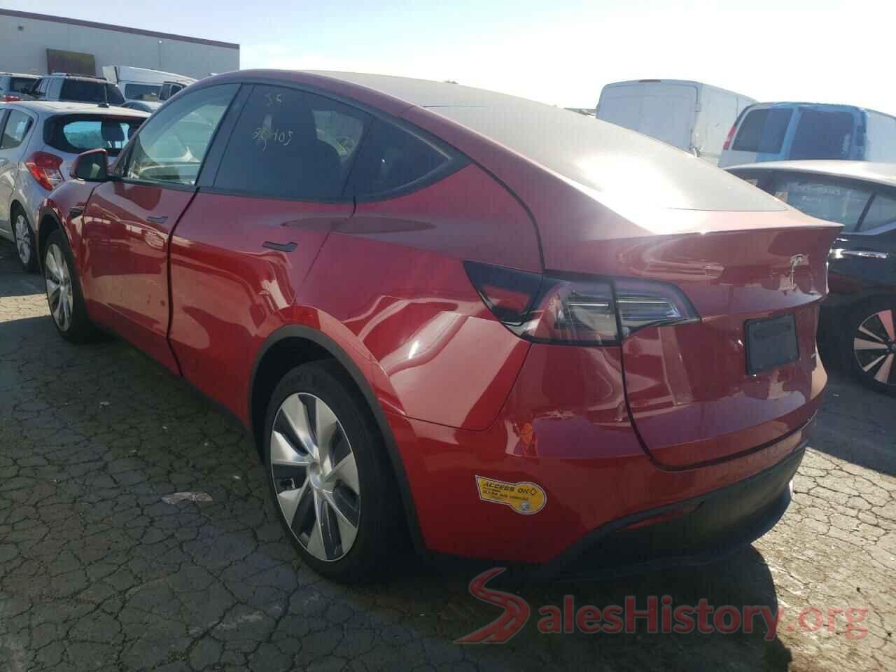 5YJYGDEE0MF229845 2021 TESLA MODEL Y