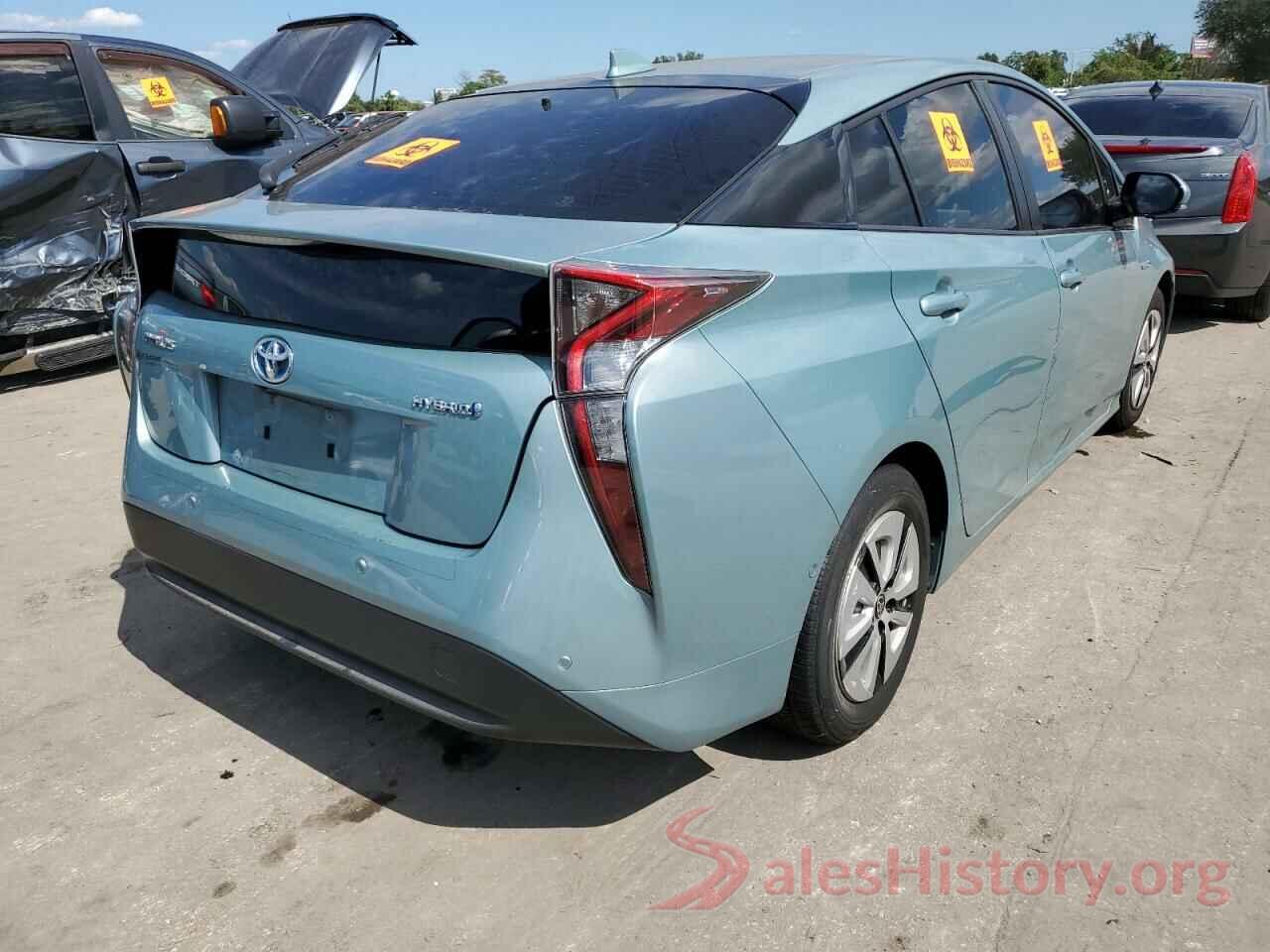 JTDKARFU4J3057595 2018 TOYOTA PRIUS