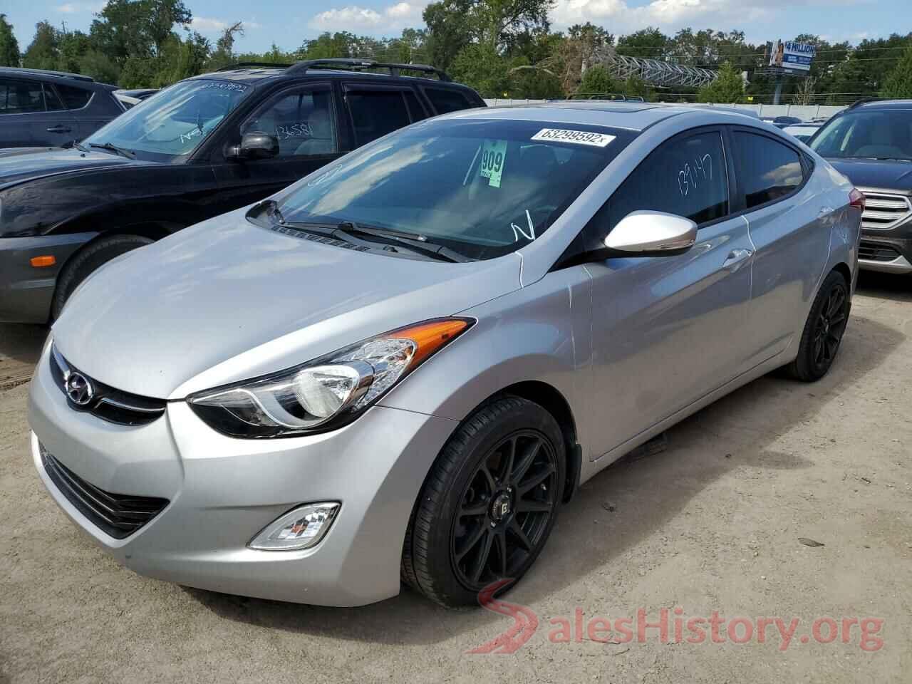 KMHDH4AE2DU637817 2013 HYUNDAI ELANTRA