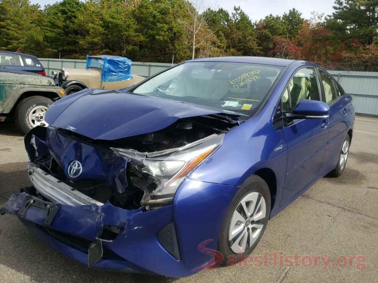 JTDKARFU2G3526398 2016 TOYOTA PRIUS