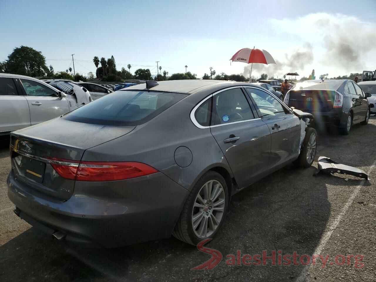 SAJBD4FX6KCY75644 2019 JAGUAR XF