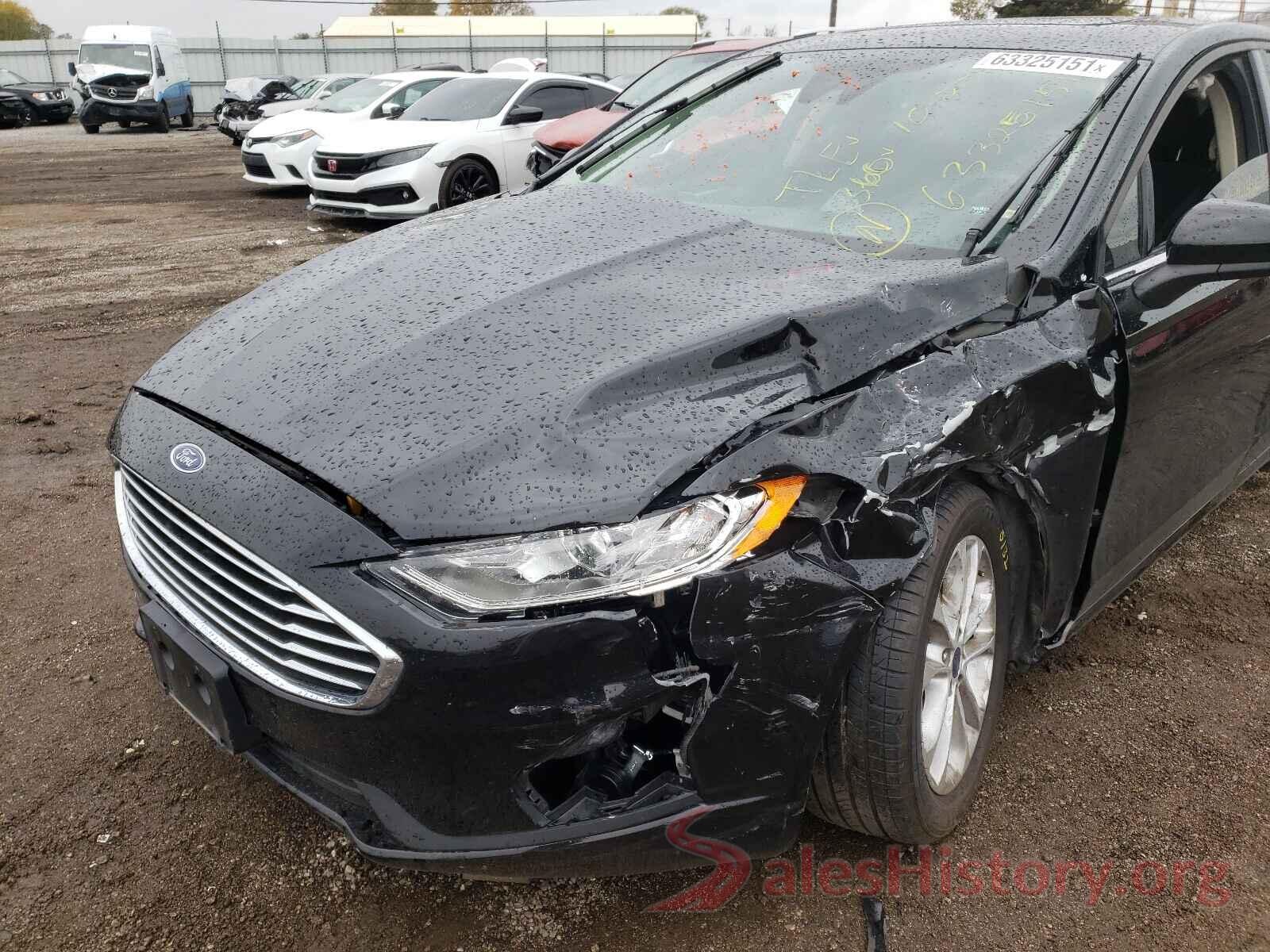 3FA6P0HD0LR263323 2020 FORD FUSION