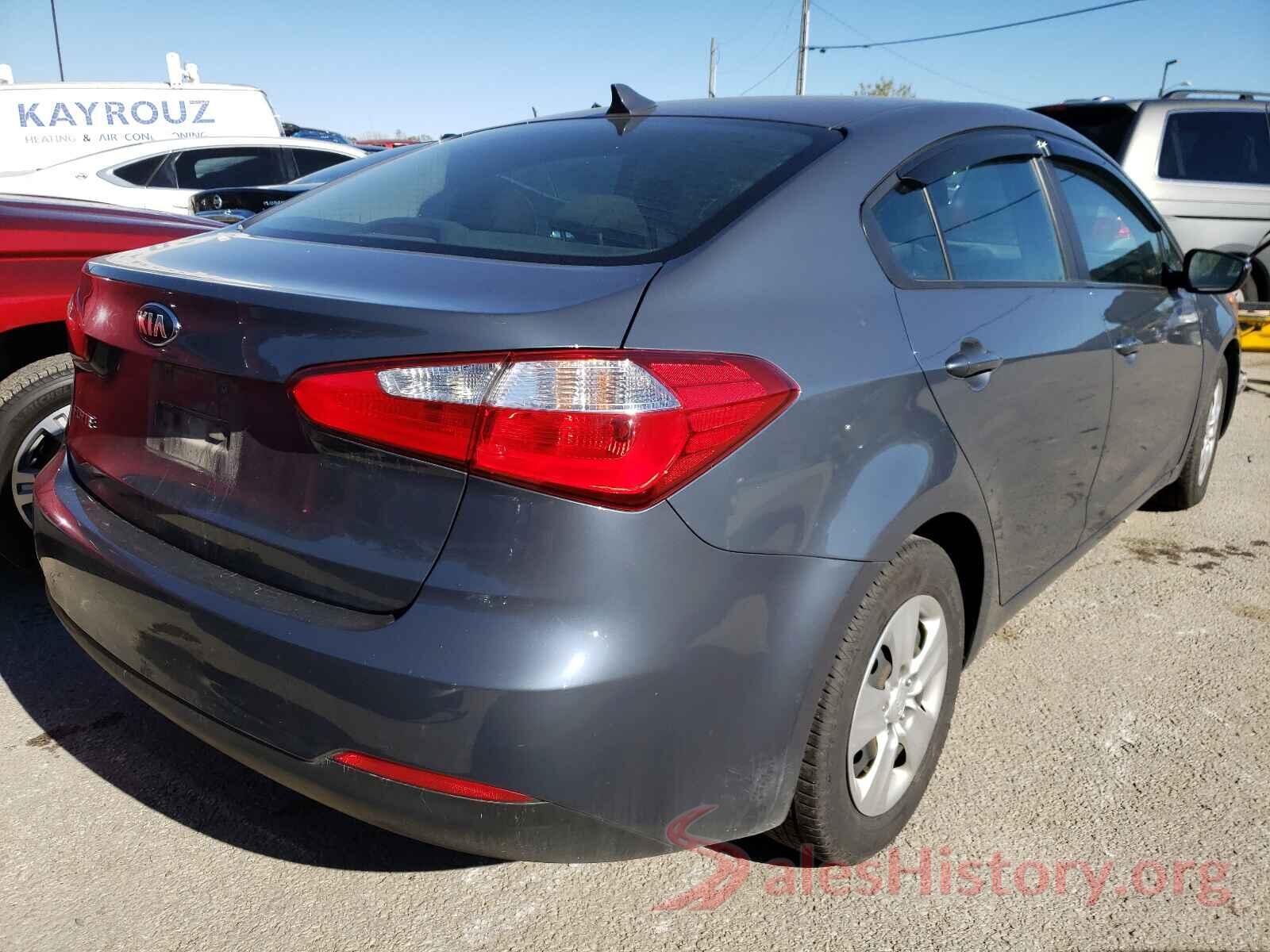 KNAFK4A64G5620035 2016 KIA FORTE