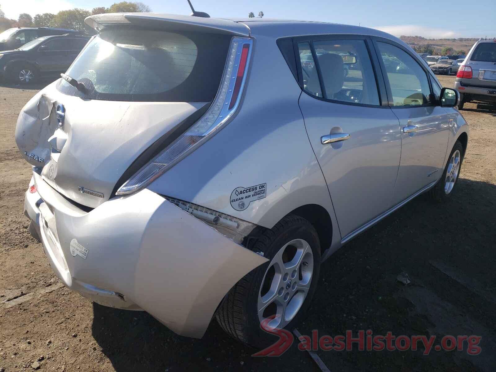 JN1AZ0CP0BT006971 2011 NISSAN LEAF