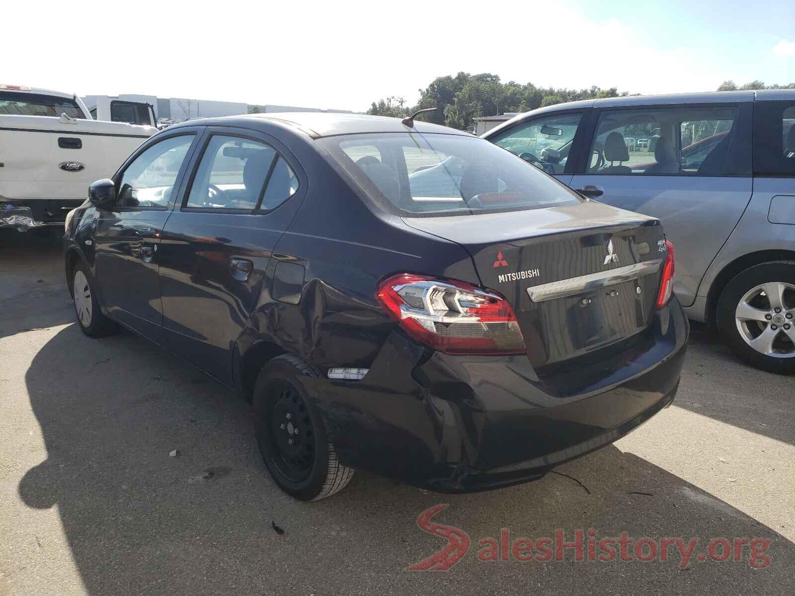 ML32F3FJ6HHF16407 2017 MITSUBISHI MIRAGE