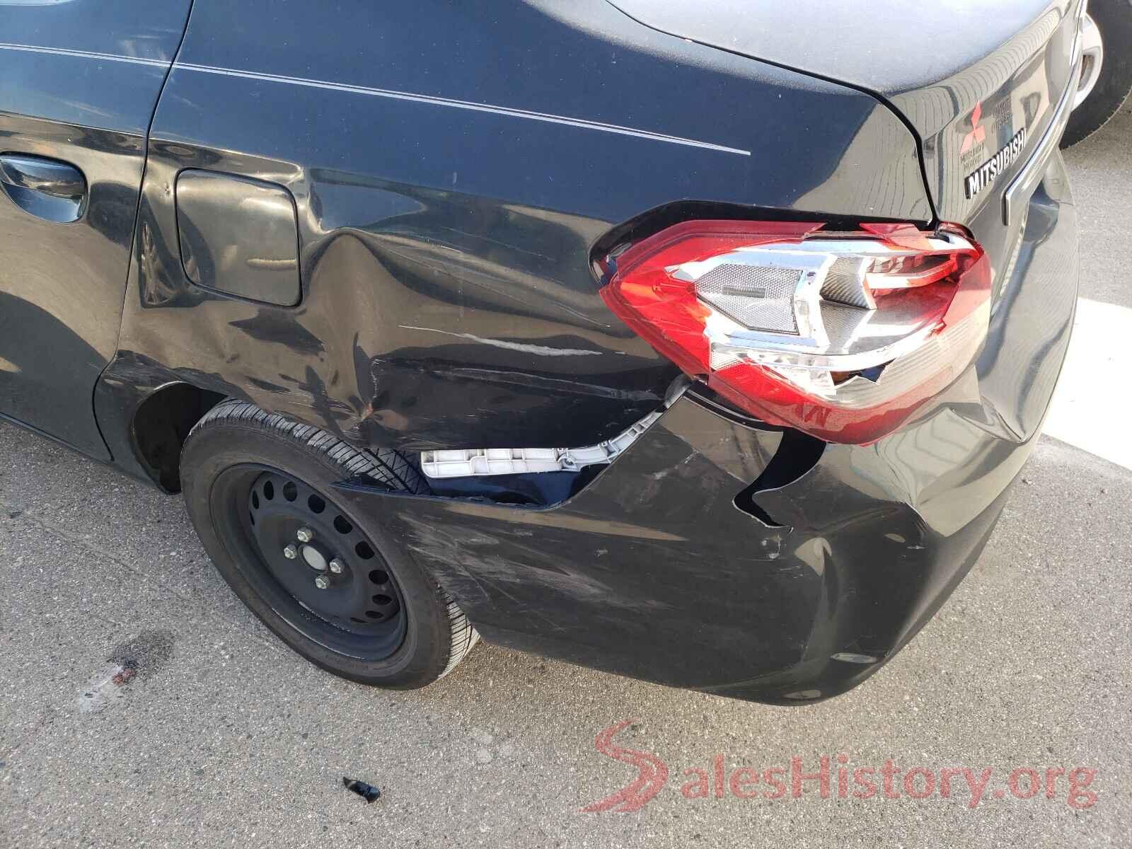 ML32F3FJ6HHF16407 2017 MITSUBISHI MIRAGE