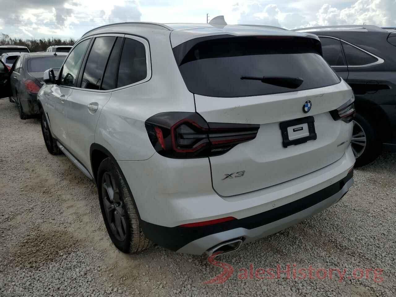 5UX43DP06N9N08187 2022 BMW X3