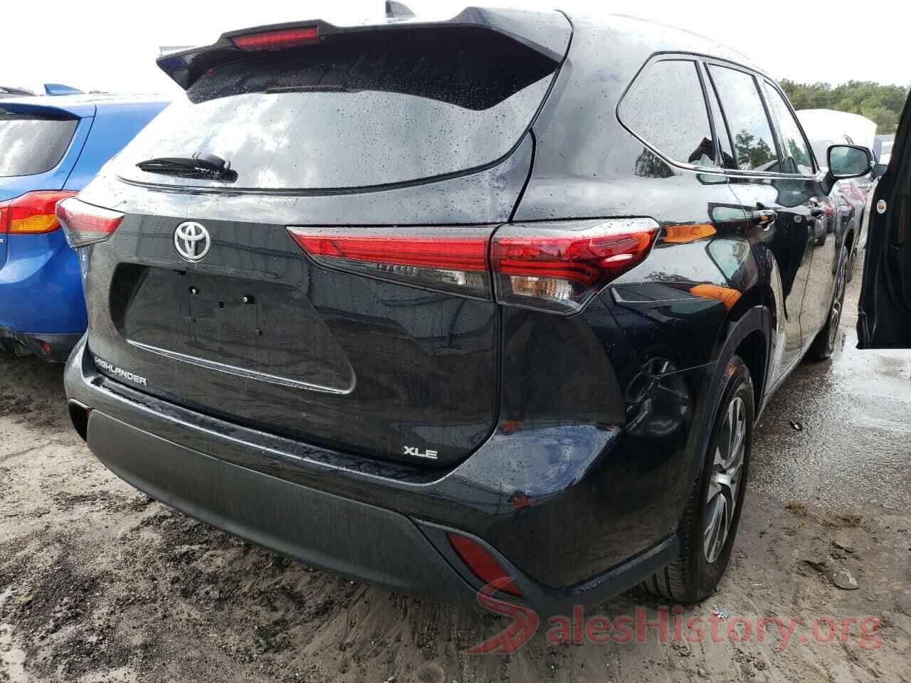 5TDGZRAH7MS080042 2021 TOYOTA HIGHLANDER