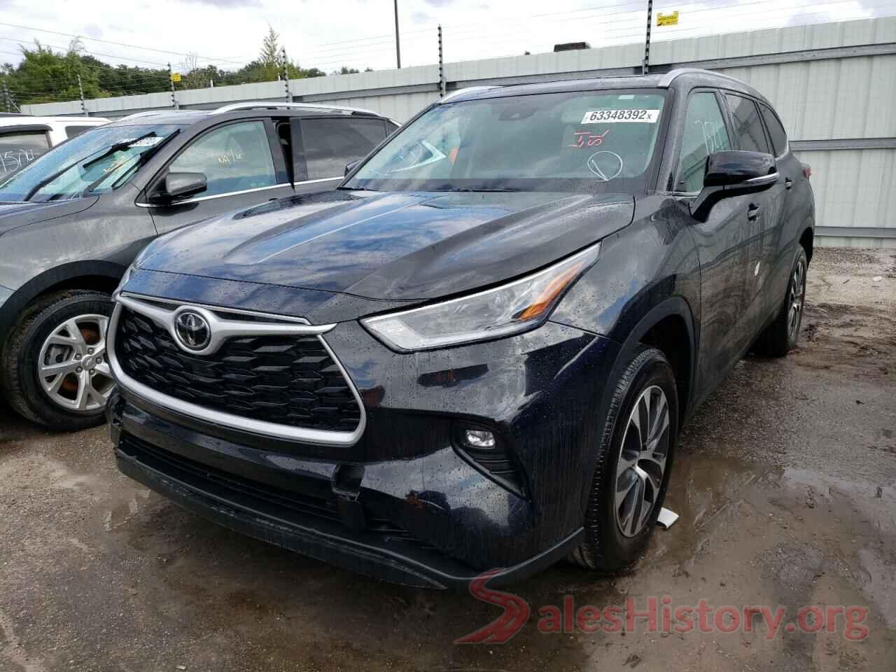 5TDGZRAH7MS080042 2021 TOYOTA HIGHLANDER