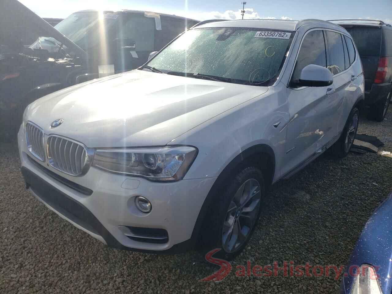 5UXWX7C56H0U41504 2017 BMW X3