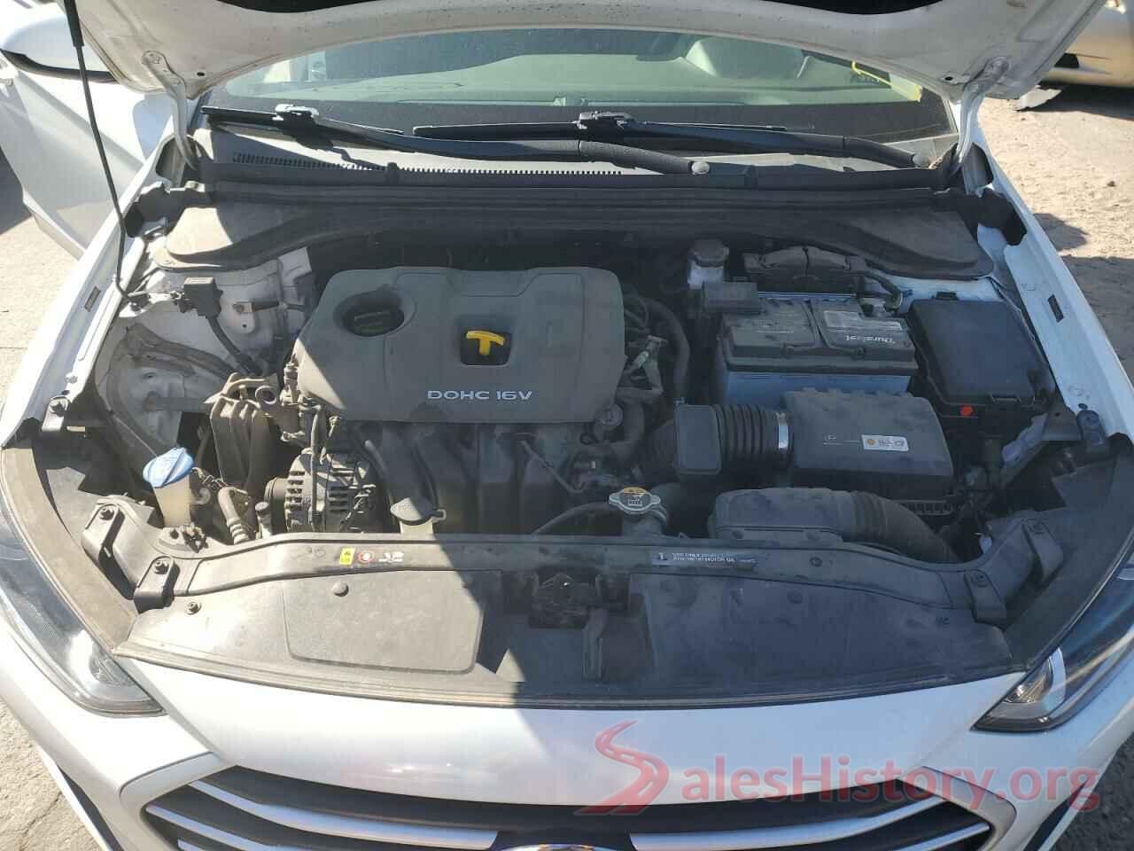 5NPD84LF7JH300463 2018 HYUNDAI ELANTRA