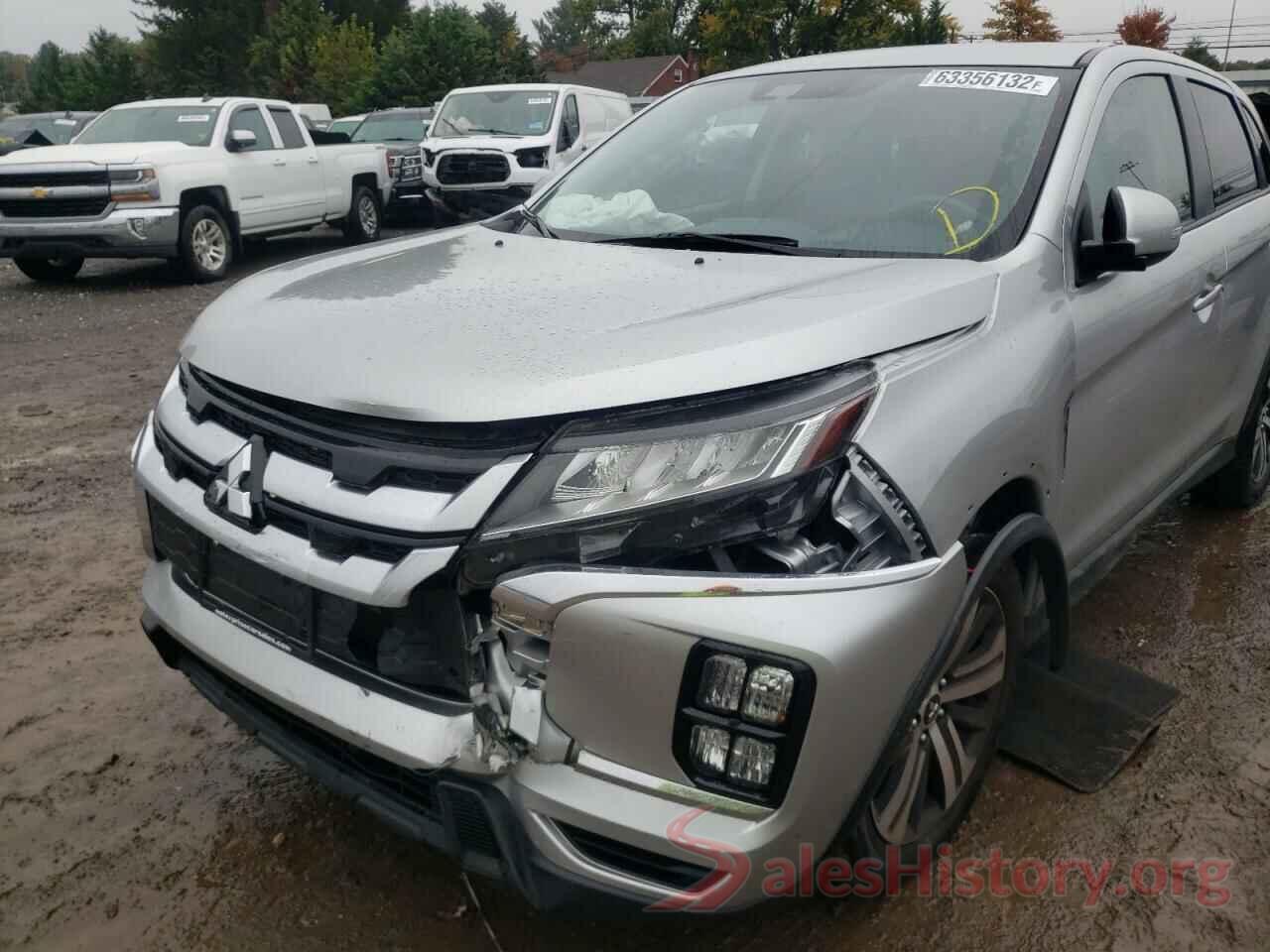 JA4AP4AU8LU024479 2020 MITSUBISHI OUTLANDER