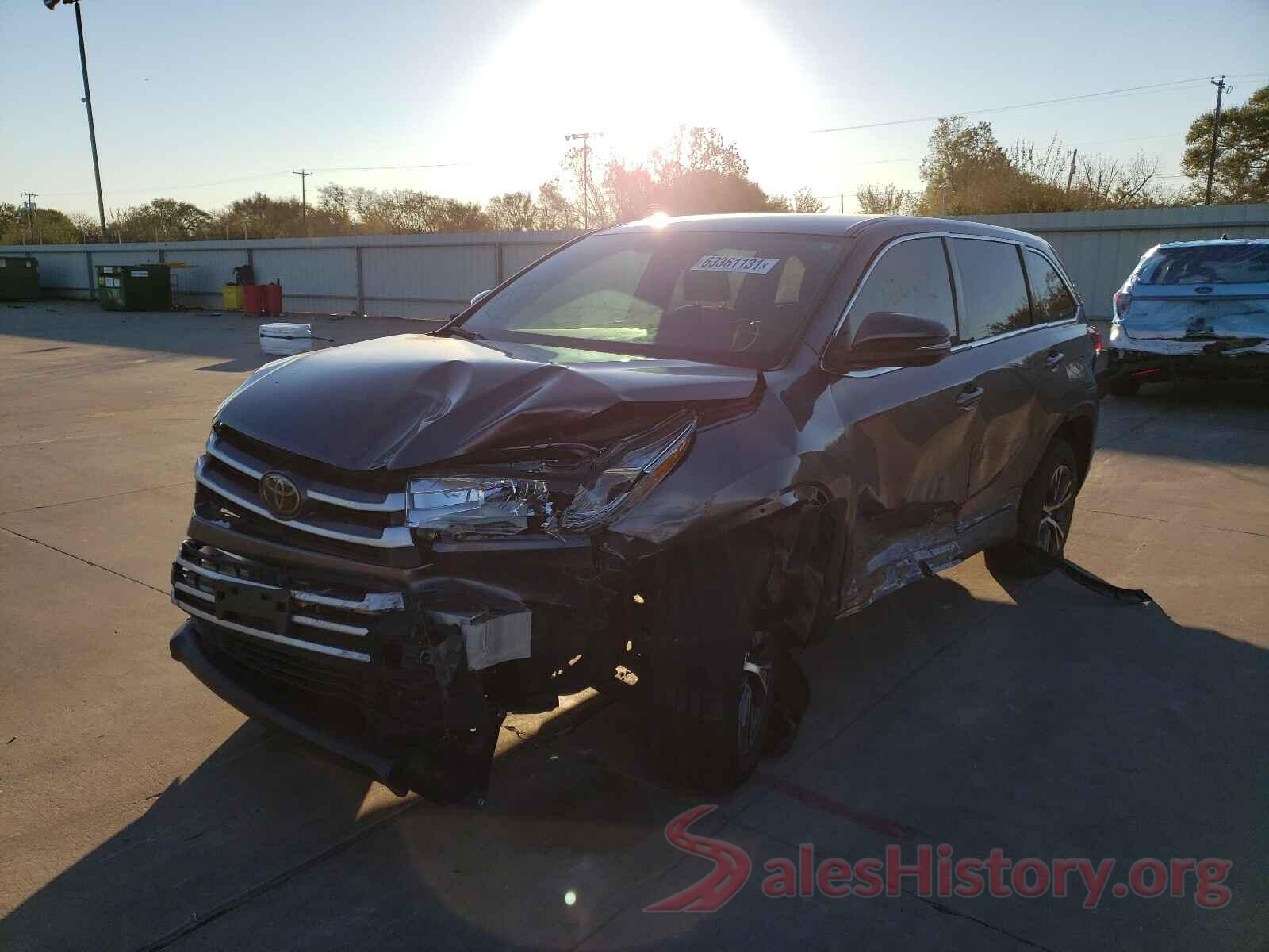 5TDZARFH6KS047846 2019 TOYOTA HIGHLANDER