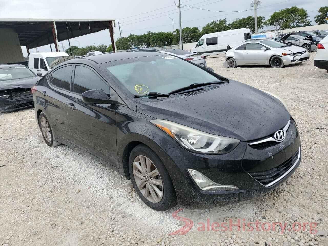 5NPDH4AEXEH478223 2014 HYUNDAI ELANTRA