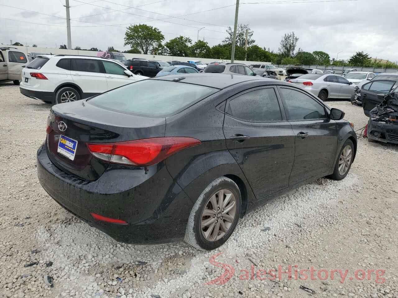 5NPDH4AEXEH478223 2014 HYUNDAI ELANTRA