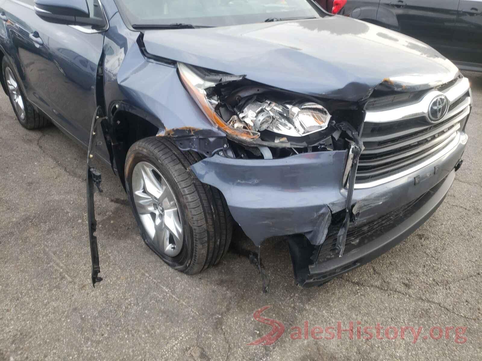 5TDDKRFH3GS266388 2016 TOYOTA HIGHLANDER