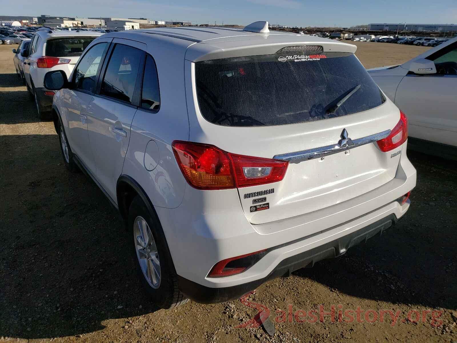 JA4AJ3AU6KU602542 2019 MITSUBISHI OUTLANDER