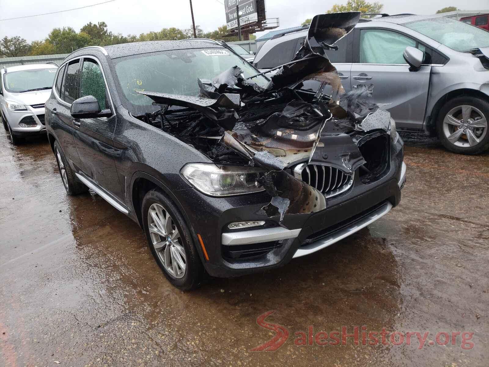 5UXTR9C55KLE20371 2019 BMW X3