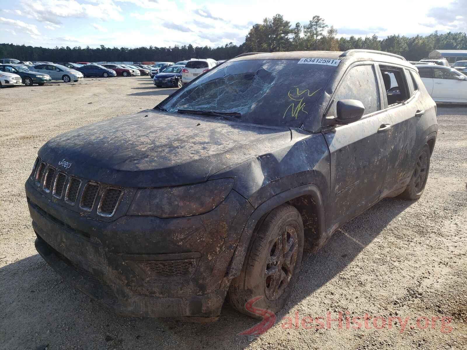 3C4NJCAB0HT652300 2017 JEEP COMPASS