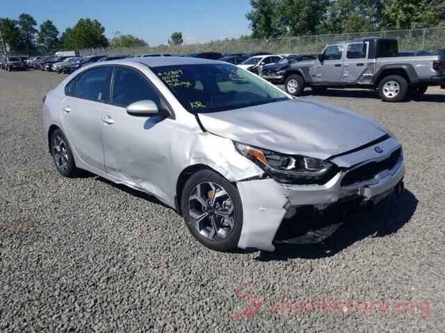 3KPF24AD1LE202449 2020 KIA FORTE