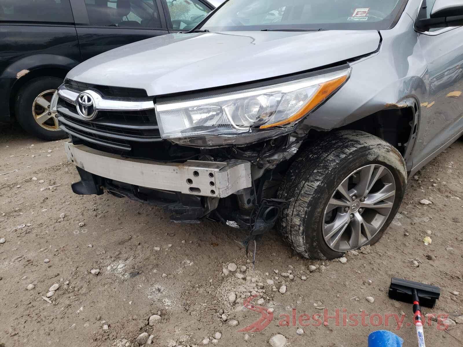 5TDBKRFH8FS192777 2015 TOYOTA HIGHLANDER