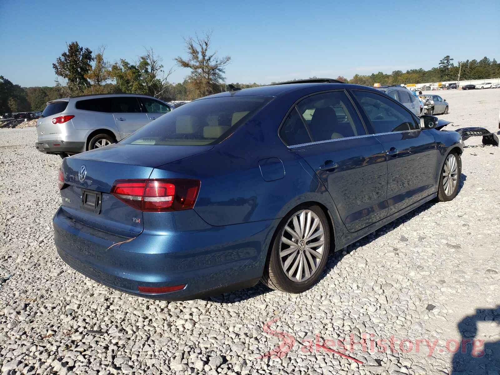 3VWL07AJ4GM401164 2016 VOLKSWAGEN JETTA