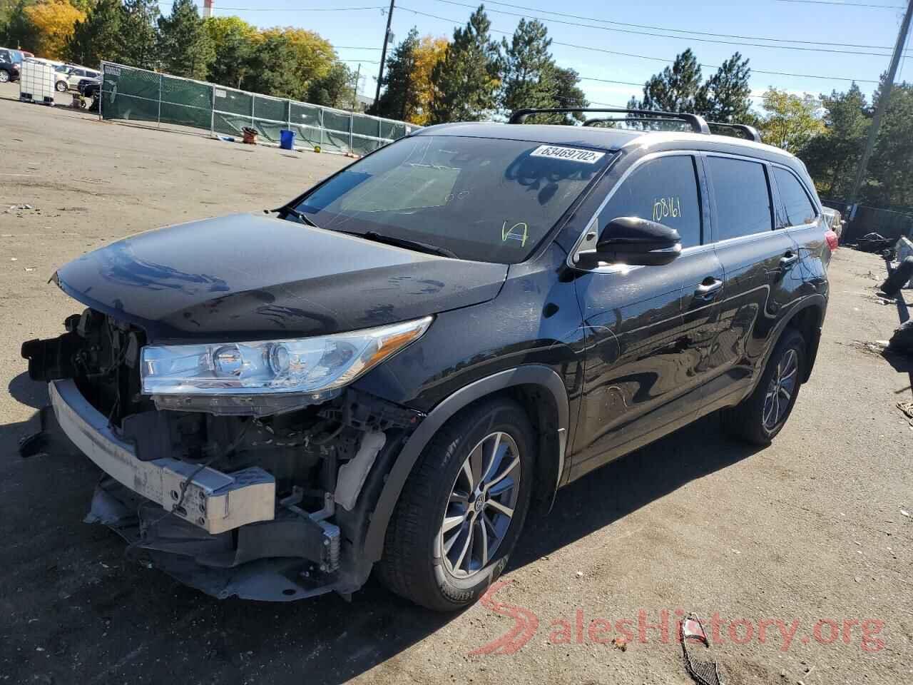 5TDJZRFH2JS802009 2018 TOYOTA HIGHLANDER