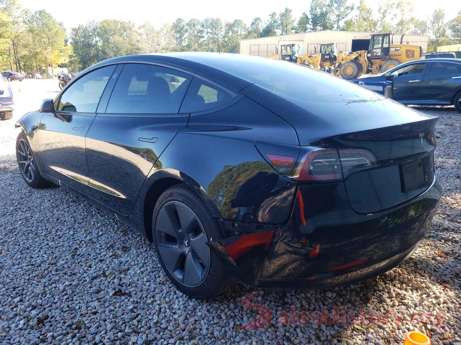 5YJ3E1EB8MF855793 2021 TESLA MODEL 3