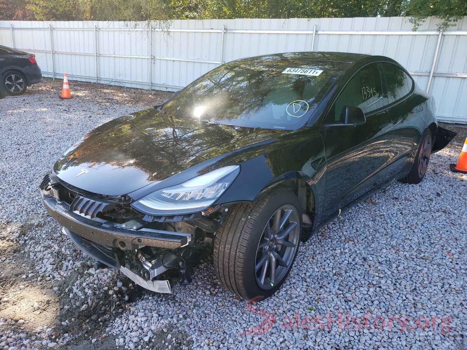 5YJ3E1EB8MF855793 2021 TESLA MODEL 3