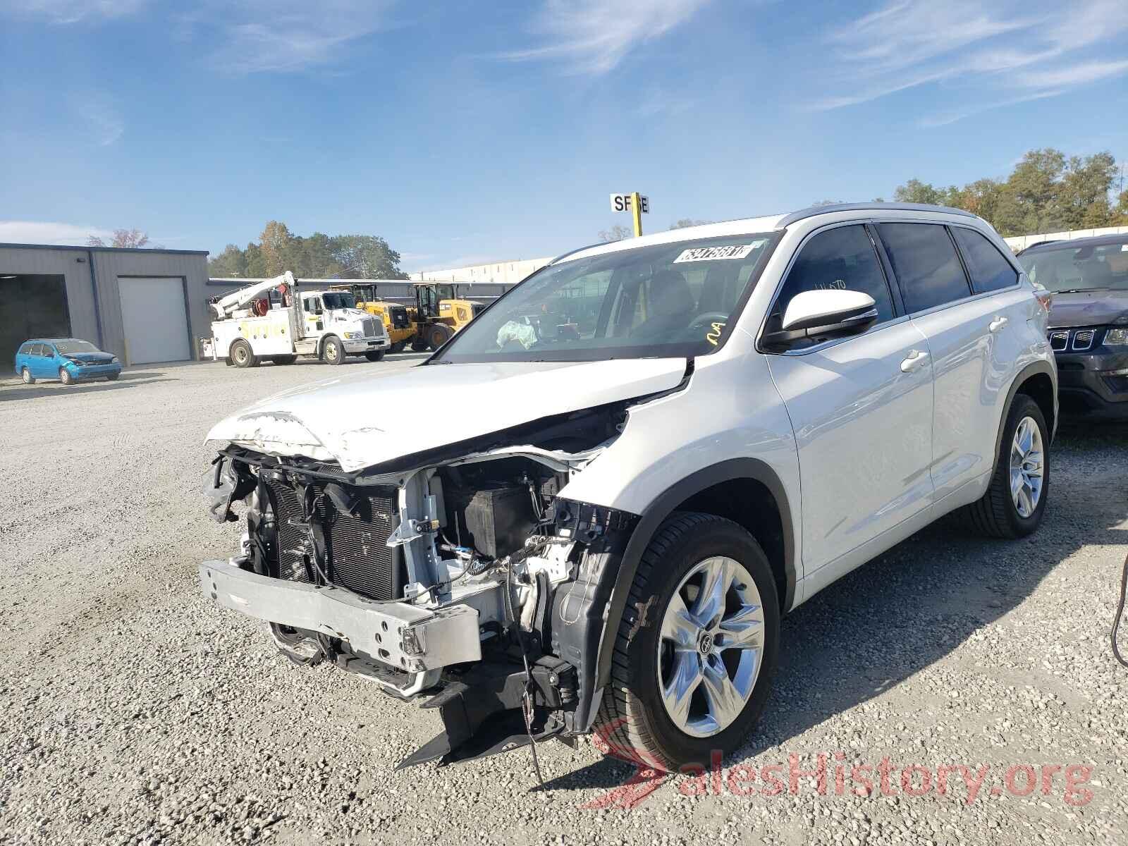 5TDYKRFH6GS184253 2016 TOYOTA HIGHLANDER